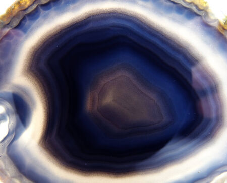 agate semigem geode crystal geological mineral isolatedの写真素材