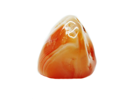 botswana agate chalcedony quartz semigem geological mineral isolated