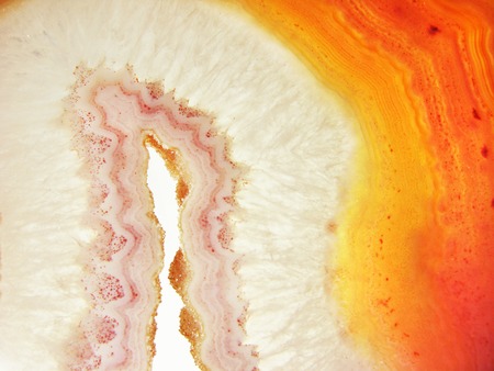 botswana agate chalcedony quartz macro detail semigem geological mineral texture backgroundの写真素材