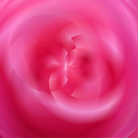Floral spiral abstract. Pink and soft.のイラスト素材