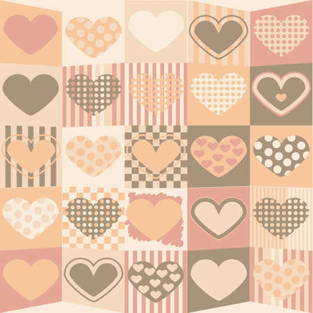 Cute Valentine Backgroundのイラスト素材