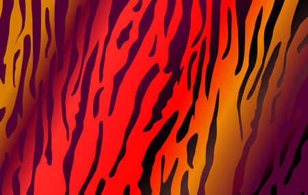 Imitation of tiger leather as a background.のイラスト素材