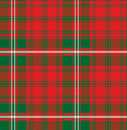 seamless pattern Scottish tartan Royal Stewart. のイラスト素材
