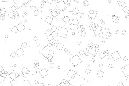 Vector seamless pattern. Modern stylish texture. Repeating geometric tiles with dotted rhombusのイラスト素材