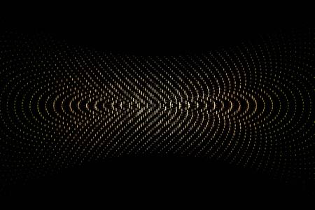 banner white lights on a black background.のイラスト素材