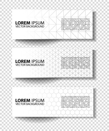 set of vector graphic banners. 10 eps. vector illustrationのイラスト素材