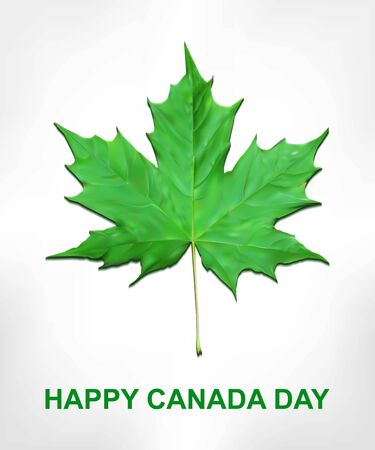 Happy Canada Day card in vector format. 10 epsのイラスト素材