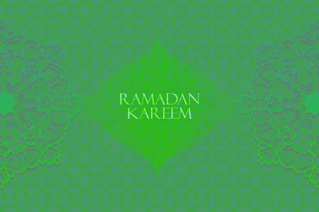 Ramadan greetings background. Ramadan Kareem means Ramadan the Generous Monthのイラスト素材