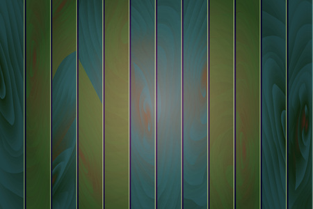 old wooden wall, green background, vector. green vintage wooden vector backgroundのイラスト素材