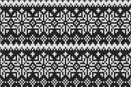 Seamless knitted pattern. Seamless knitted pattern. Vector illustration for your graphic designのイラスト素材
