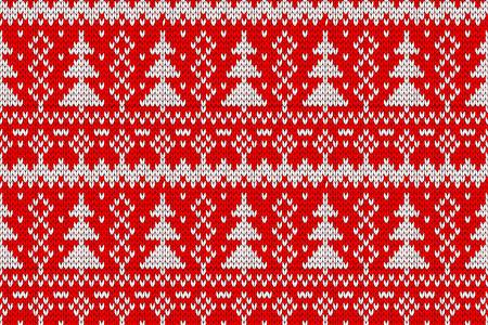 Seamless knitted pattern. Seamless knitted pattern. Vector illustration for your graphic designのイラスト素材