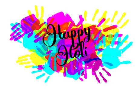 Vector Of Happy Holi On A Background Of Id 72786251 Royalty