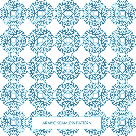Modern line vector traditional arabic pattern background design. Ideal for wall decoration, printables and wrapping paper designのイラスト素材