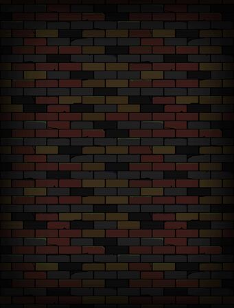 Old brick wall. Vector illustrationのイラスト素材