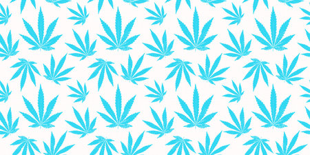 Jamaican 420 Psychedelic graphic vector. Marijuana inspired design. Reggae background with cannabis leaves. Textile visual content. Cannabis Seamless Pattern.のイラスト素材