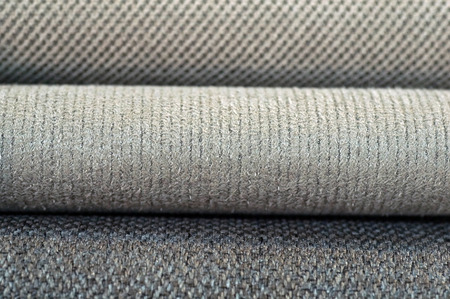 Catalogue of multicoloured cloth from matting fabric texture background.の写真素材