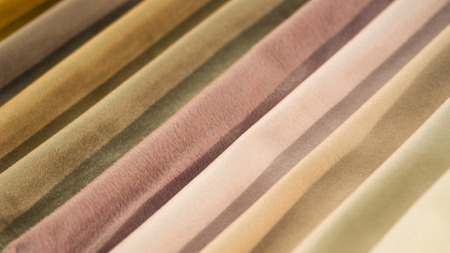 Catalog of multicolored cloth from matting fabric texture background, silk fabric texture, textile...
