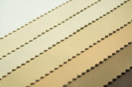 Catalog of multicolored imitation leather from matting fabric texture background, leatherette fabric...