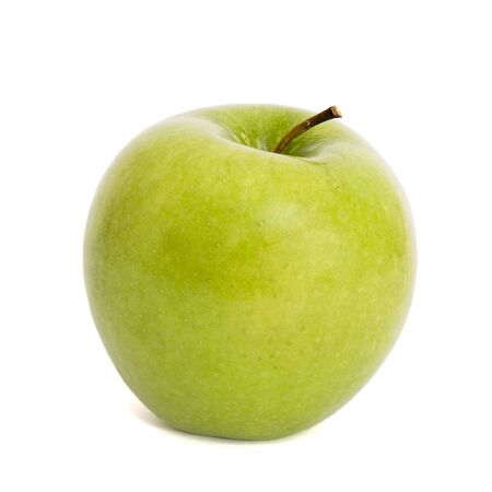 apple on isolated backgroundの写真素材