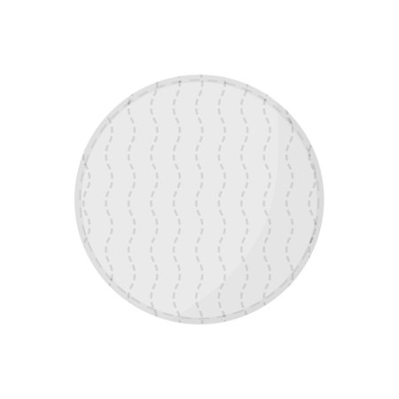 Round cotton pad. Cosmetic tool for face care.のイラスト素材