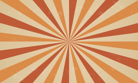 Retro circus background with rays or stripes in the center. Sunburst.のイラスト素材