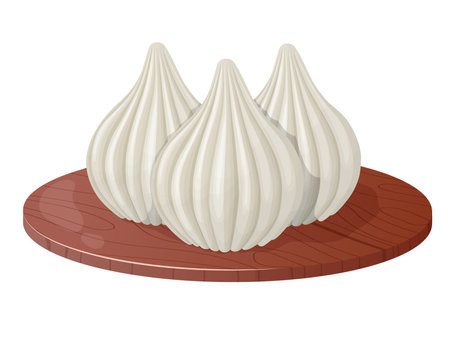 Modak. Indian sweet food. Festive Indian dumplings.のイラスト素材