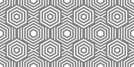 Seamless geometric pattern simple abstract lines Vectorのイラスト素材