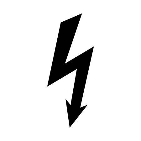 High voltage sign. warning sign, electrical hazard signのイラスト素材