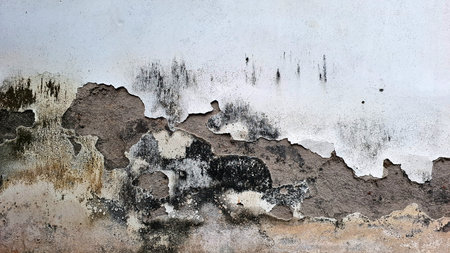 Old grunge concrete surface with weathered cement texture and rough stone patterns, ideal for...