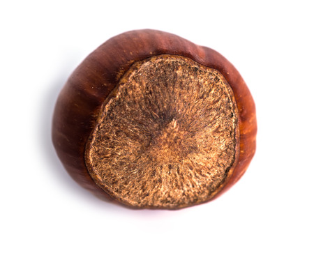 Variety of Mixed Nuts, White Background.