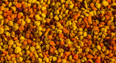 Pile of bee pollen, ambrosia.の写真素材