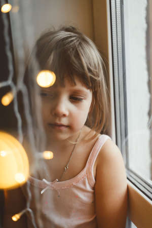 Happy family mam dad and dother homeの写真素材