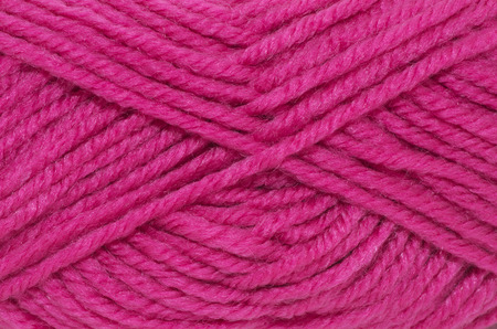 Close-up of Pink knitting yarnの写真素材