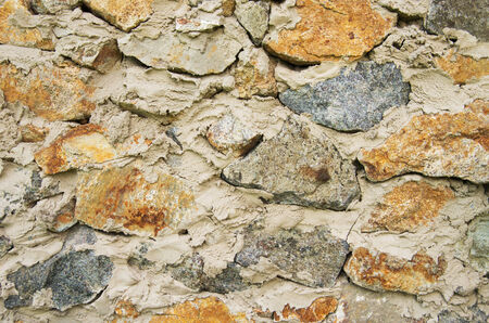 stone wallの写真素材