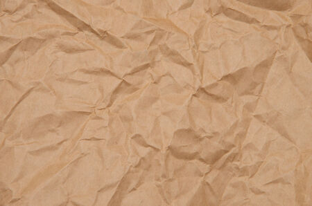 Crumpled paper for background usageの写真素材