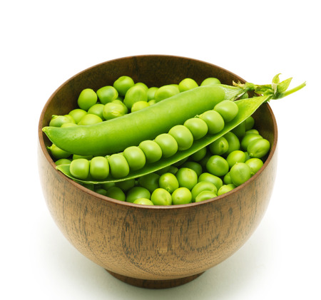 Green peasの写真素材