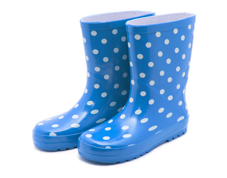 Gumboots. Isolated on white.の写真素材