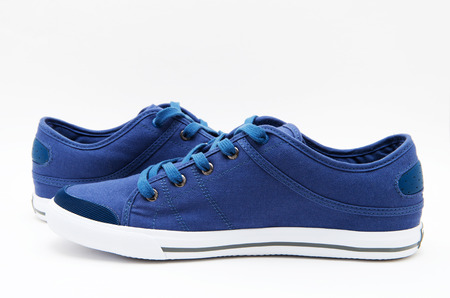 Pair of new sneakersの写真素材