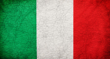 Grunge Flag of Italyの写真素材
