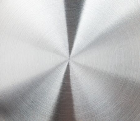 Circular brushed metal textureの写真素材