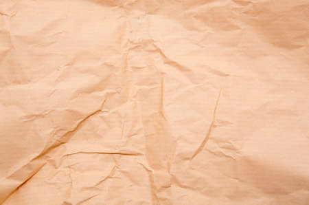 Crumpled paper for background usageの写真素材