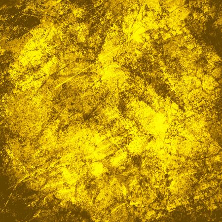 Yellow Grunge Backgroundの写真素材