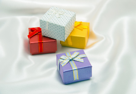 Gift boxesの写真素材