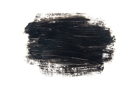 Black abstract background in watercolorの写真素材