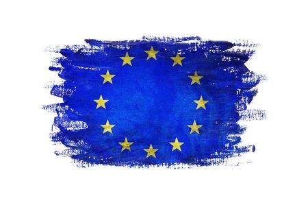 Flag of EU.の写真素材