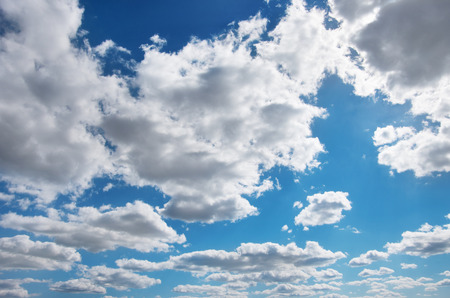 blue sky background with white clouds