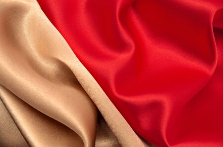 Fabric satin texture for backgroundの写真素材
