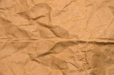 Crumpled paper for background usageの写真素材