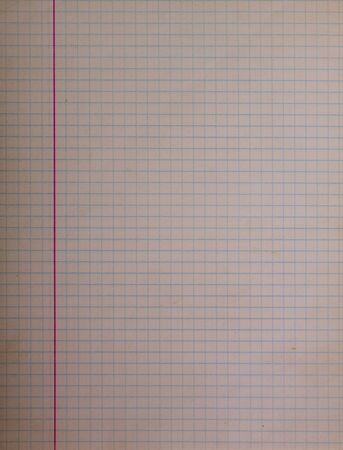 Retro sheets of a notebook in a cageの写真素材