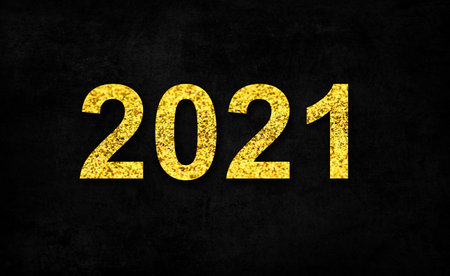 2021 Happy New Year background.の写真素材